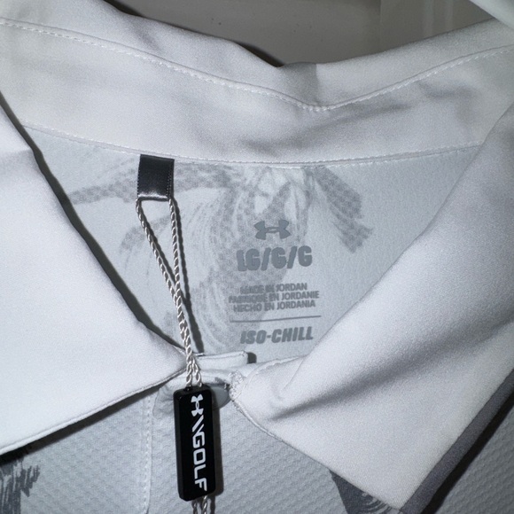Under Armour
Men's White and Gray Polo Shirt
NWT - Picture 2 of 4
